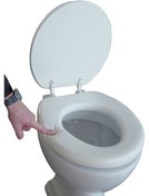 تصویر درب توالت فرنگی دوریکا طبی مدل دورا یک SOFT TOILET SEAT DORA1 SOFT TOILET SEAT DORA1