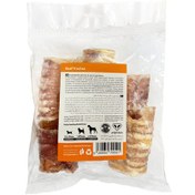 تصویر تشویقی سگ فاکس مدل Fox Cow Trachea نای گاو وزن 100 گرم تشویقی سگ فاکس مدل Fox Cow Trachea نای گاو وزن 100 گرم