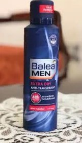 تصویر اسپری دئودورانت ضدتعریق مردانه باله آ Balea Extra Dry Balea MEN Deodorant spray antiperspirant extra dry 200ml