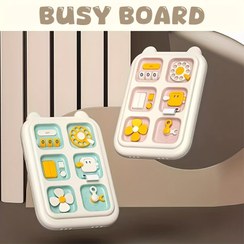 تصویر بیزی برد آموزشی تبلتی YL1055 شش در یک 