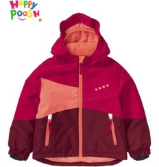 تصویر کاپشن بچه گانه لوپیلو کد 4393 سایز ۴ تا ۶ سال رنگ زرشکی 