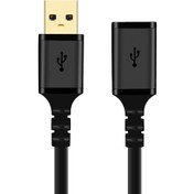 تصویر کابل افزایش طول USB کی نت پلاس به طول 1.5 متر Knet plus USB 3.0 Extension cable KP-C4021 
