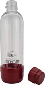 تصویر DrinkMate 1L bottle for use with DrinkMate Home Soda Maker - Red - ارسال 15 الی 20 روز کاری 