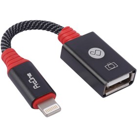 تصویر تبدیل ProOne PCO06 OTG USB To Lightning ProOne PCO06 USB To Lightning OTG Adapter