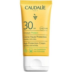 تصویر کرم ضد آفتاب فرانسوی کدلی Caudalie مدل VINOSUN Spf 30 حجم 50 میل 