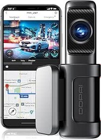 تصویر DDPAI Dash Cam 4k، 5G WiFi&amp;GPS Dash Camera برای خودروها با 64G EMMC، Sony IMX415، داش کم 2160P UHD 30fps با APP، دید در شب، WDR، حالت پارک 24 ساعته، سنسور G - ارسال 20 روز کاری ا DDPAI Dash Cam 4k, 5G WiFi&GPS Dash Camera for Cars with 64G EMMC, Sony IMX415, 2160P UHD 30fps Dashcam with APP, Night Vision, WDR, 24H Parking Mode, G-Sensor DDPAI Dash Cam 4k, 5G WiFi&GPS Dash Camera for Cars with 64G EMMC, Sony IMX415, 2160P UHD 30fps Dashcam with APP, Night Vision, WDR, 24H Parking Mode, G-Sensor