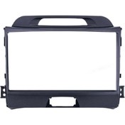 تصویر قاب مانیتور 9 اینچ کیا اسپورتیج نقره ای 