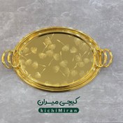 تصویر سینی پذیرایی بیضی قاصدک زیبا 