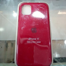 تصویر قاب سیلیکونی اصلی زیر بسته کف موکت گوشی آیفون یازده/iphone 11 