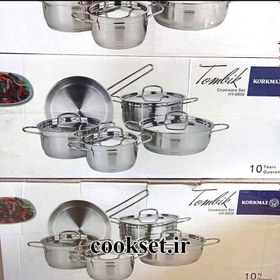 Korkmaz Alfa Cookware Set of 9 Pieces - A1660 ShoppersPk.com