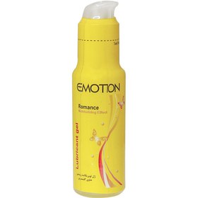 تصویر ژل لوبریکانت زرد مرطوب کننده ایموشن مدل Romance Moisturizing Emotion Romance Moisturizing Yellow Lubricant Gel