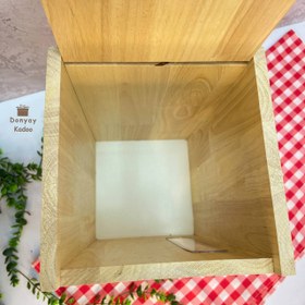 تصویر سطل برنج چوبی رابر 