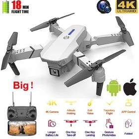 تصویر هلیکوپتر اسباب بازی دو دوربین مدل E88 pro syma e88pro