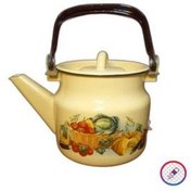 تصویر کتری لعابی روسی ۱/۱لیتر 