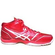 تصویر کفش کتانی آسیکس مخصوص والیبال ASICS red volleyball shoes TBF19G 