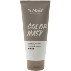 تصویر ماسک مو رنگساژ سفید یانسی YUNSEY مدل COLOR MASK حجم 200 میل YUNSEY COLOR MASK White 200 ml