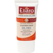 تصویر کرم ضدآفتاب SPF50 پوست چرب الارو 40 میلی لیتر بژ روشن ا Ellaro Sunscreen Cream SPF 50+ Oil Free 40ml Ellaro Sunscreen Cream SPF 50+ Oil Free 40ml