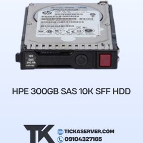 تصویر هارد HPE 300GB SAS 10K 6G SFF HDD 