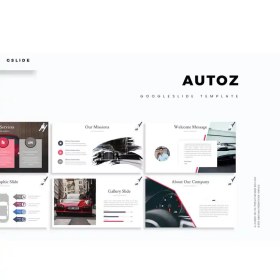 تصویر قالب پاورپوینتAutoz - Google Slides 