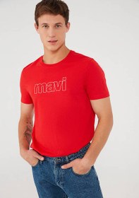 تصویر تی شرت آستین کوتاه مردانه ماوی ا mavi | 065781-33099 mavi | 065781-33099