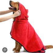 تصویر حوله تن پوش بزرگ سگ Peni Pet 