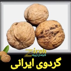 تصویر گردو با پوست (ارگانیک، محلی) مغز چرب امسالی رابر 1 کیلو 