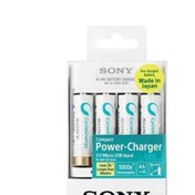 تصویر شارژر باتری قلمی و نیم قلمی سونی + باتری Sony BCG-34HHU Battery Charger 