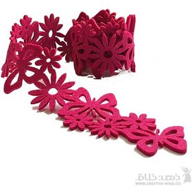 تصویر ریسه نمدی طرحدار 