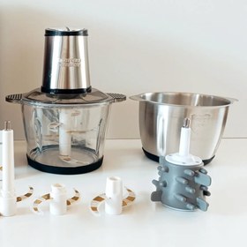 تصویر خردکن برقی سیلور کرست مدل SL2024 توان 1800 وات ظرفیت 3.8 لیتر Silver Crest Electric Meat Grinder SL2024 1800W 3.8L