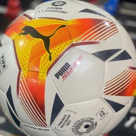 تصویر توپ پرسی لالیگا‌ سایز پنج مخصوص چمن طبیعی و چمن مصنوعی La Liga ball press, size five