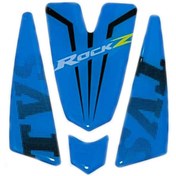 تصویر پد آرم گلگیر و بدنه موتور سیکلت وارون مدل L-48-BLU مناسب برای تی وی اس راکس 