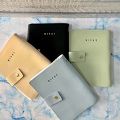 تصویر کلاسور مینیمال پاستلی رنگی 