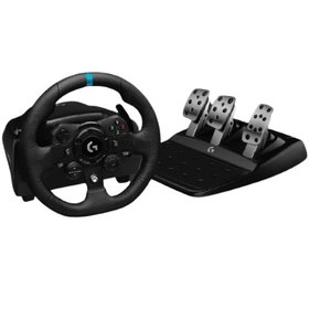 تصویر فرمان بازی لاجیتک مدل G923 برای ایکس باکس و کامپیوتر ا Logitech G923 Racing Wheel and Pedals for Xbox Logitech G923 Racing Wheel and Pedals for Xbox