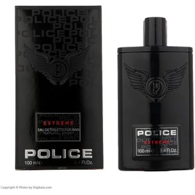 تصویر ادوتویلت مردانه پلیس اکستریم حجم 100 میلی‌لیتر Police Extreme EDT For Men