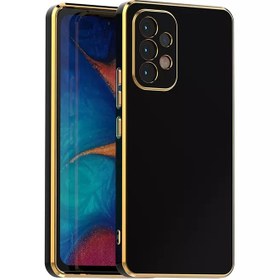 تصویر قاب گوشی Galaxy A32 4G سامسونگ طرح الکتروپلیتینگ ژله ای شفاف اورجینال یونیک کیس Unique Case محافظ لنز دار 