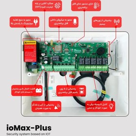 تصویر محصول نمونه تستی سیستم دزدگیر سیم کارتی مدل ioMax-Plus 