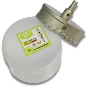 تصویر گردبر الماسه حرفه‌ای MDF و استیل ولف سایز ۸۰ WOLF 