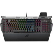 تصویر کیبورد گیمینگ با سیم ایسوس مدل راگ هورس GK2000 با سوئیچ قرمز Asus ROG Horus GK2000 Red Switch Wired Gaming Keyboard