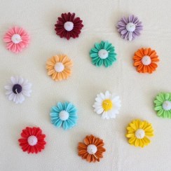 تصویر خرید شمع گل مارگاریت ( شمع بابونه ) 12 عددی 