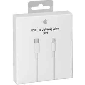 تصویر کابل تبدیل USB-C به لایتنینگ مدل A1856 طول 2 متر پی نت p-net usb c to lightning cable 2m