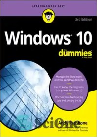 تصویر دانلود کتاب Windows 10 For Dummies - ویندوز 10 برای Dummies 