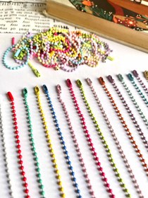 تصویر زنجیر ساچمه ای - رنگی 