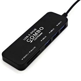 تصویر هاب و ریدر Type-C تایپ سی USB 2.0 COMBO 