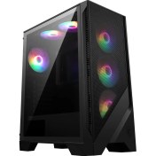 تصویر کیس کامپیوتر ام اس آی Mag Forge 120A  Airflow ARGB Mid Tower مشکی MSI Mag Forge 120A  Airflow ARGB Mid Tower Black Computer Case