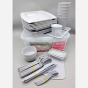 تصویر سرویس پیک نیک ۵۵ پارچه تاپکو مدل برلیان 