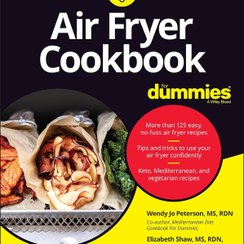 تصویر کتاب آشپزی سرخ کن بدون روغن برای آدمیزاد Air Fryer Cookbook For Dummies 