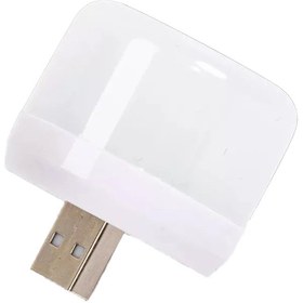 تصویر چراغ قوه مدل USB LIGHT بسته 2 عددی - مشکی 