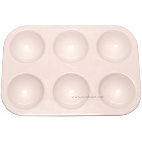 تصویر پالت رنگ 6 خانه مدل Artix 