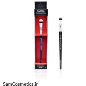 تصویر براش پاستل سایه مدل EYESHADOW BRUSH شماره 06 مشکی مشکی برس آرایشی پاستل مدل EYESHADOW