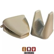 تصویر دستگیره قابلمه سیلیکونی برند WS مجموعه دو عددی 